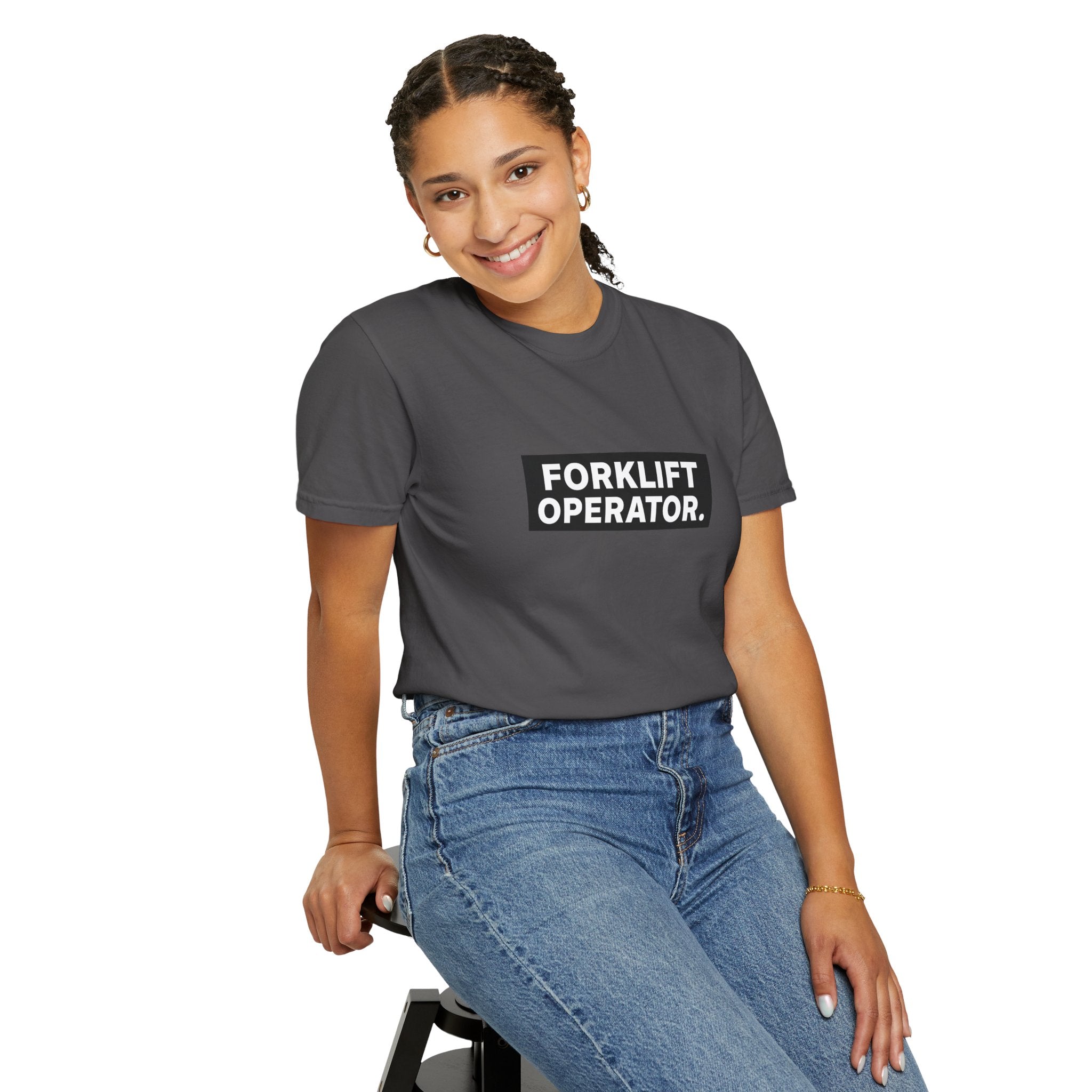 Forklift Operator T-Shirt — Industrial Workwear Tee for Warehouse & Heavy Equipment Operators