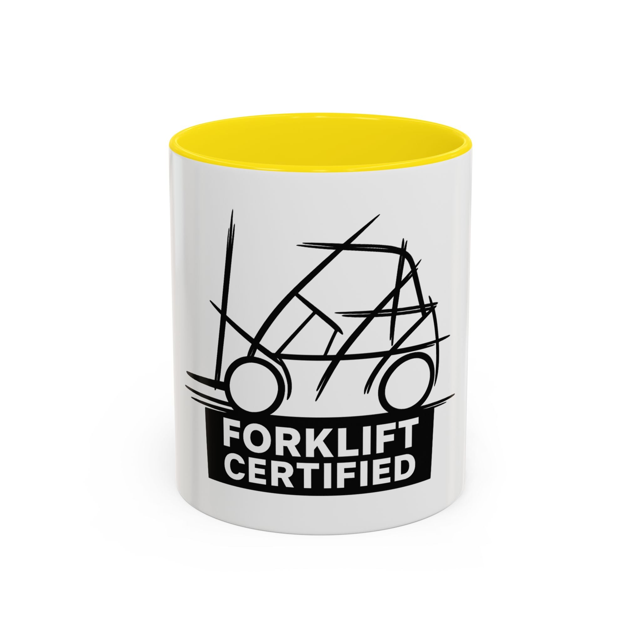 Forklift Certified Coffee Mug — Fun Industrial Gift for Forklift Operators