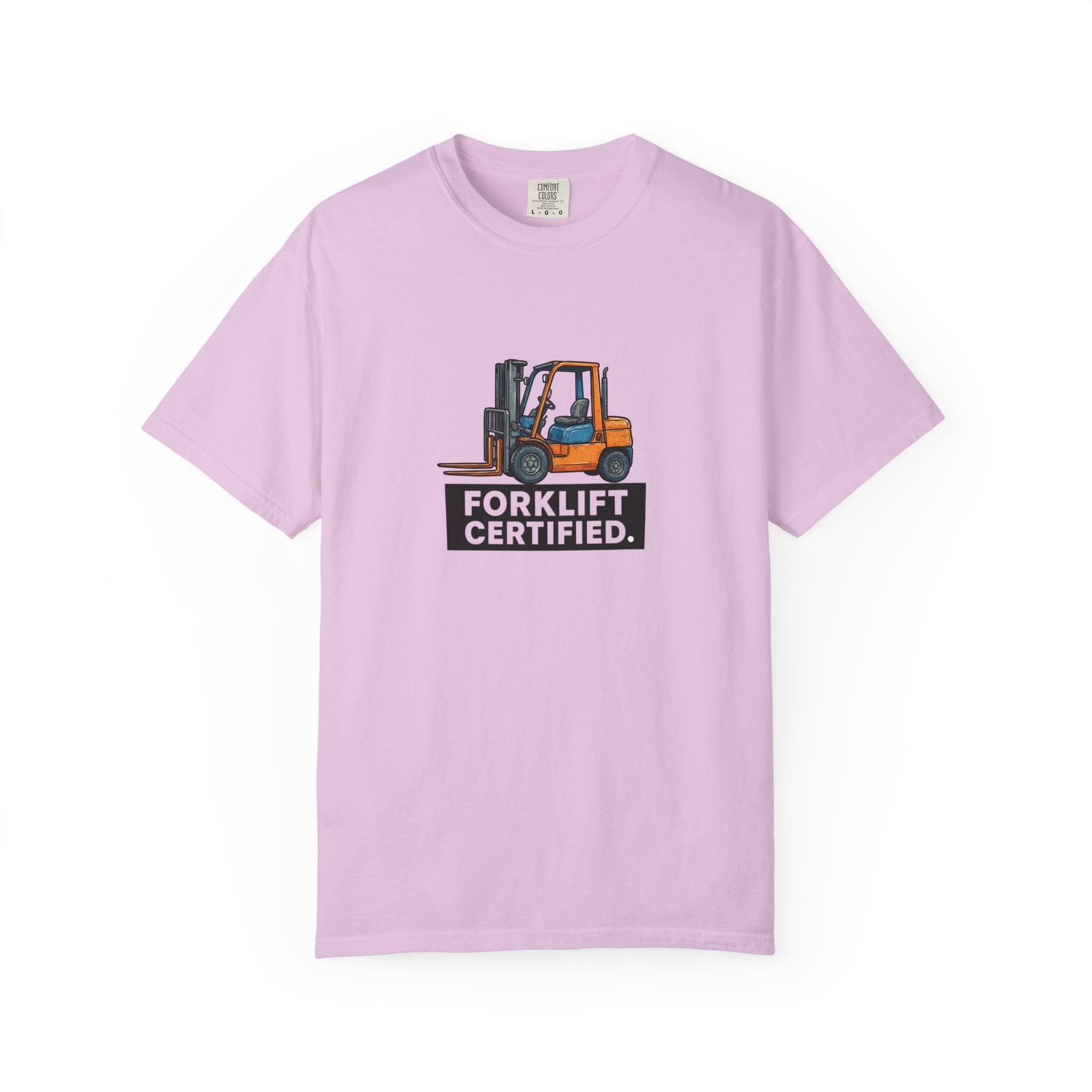 Forklift Certified T-Shirt — Forklift Operator Tee
