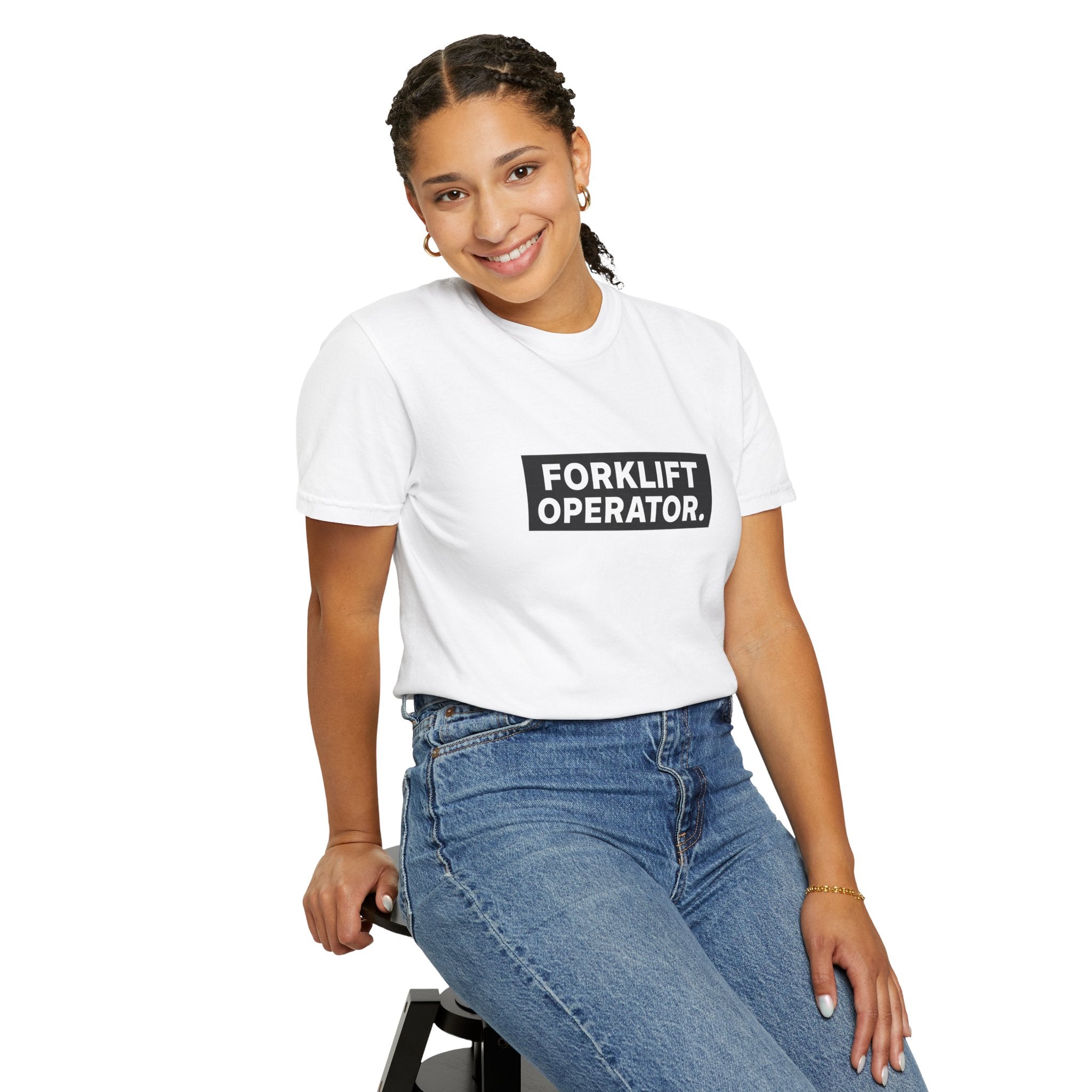 Forklift Operator T-Shirt — Industrial Workwear Tee for Warehouse & Heavy Equipment Operators