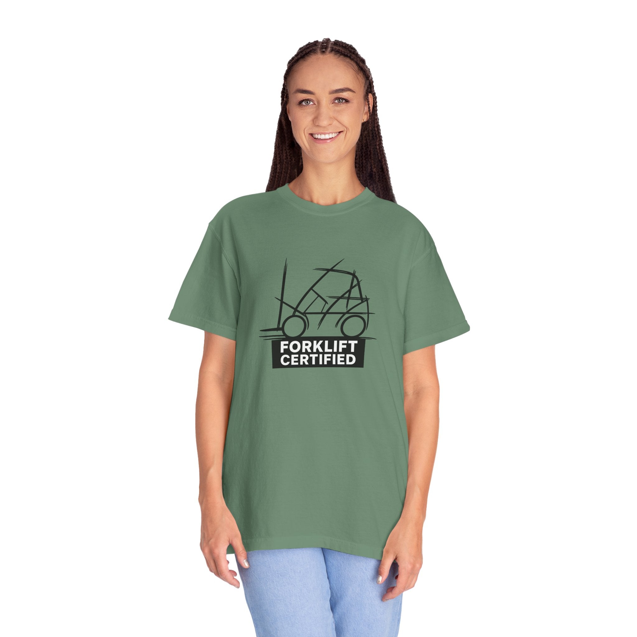 Forklift Certified T-Shirt — Industrial Worker Gift & Warehouse Humor Tee