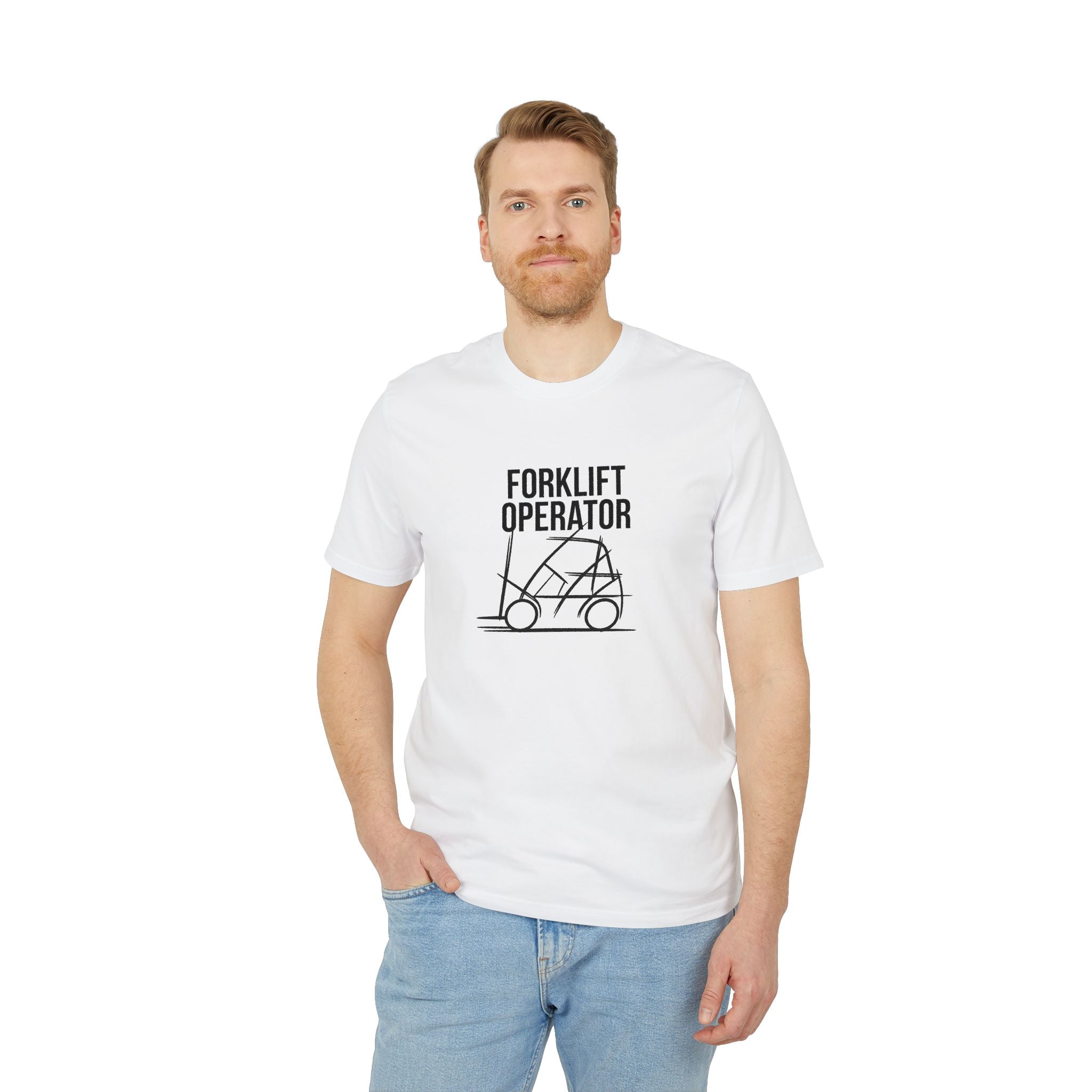 Forklift Operator T-Shirt — Industrial Work Crew Tee for Warehouse & Heavy Equipment Fans