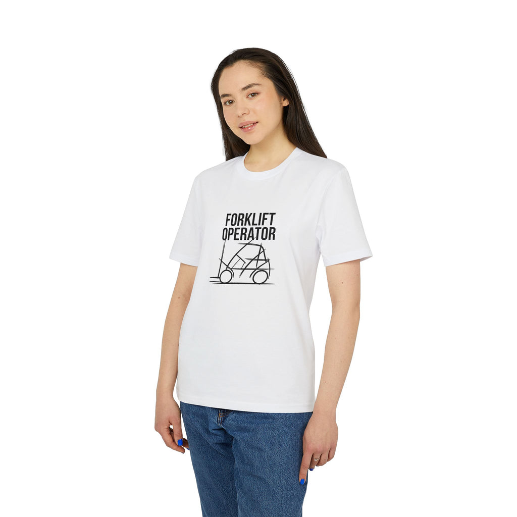 Forklift Operator T-Shirt — Industrial Work Crew Tee for Warehouse & Heavy Equipment Fans