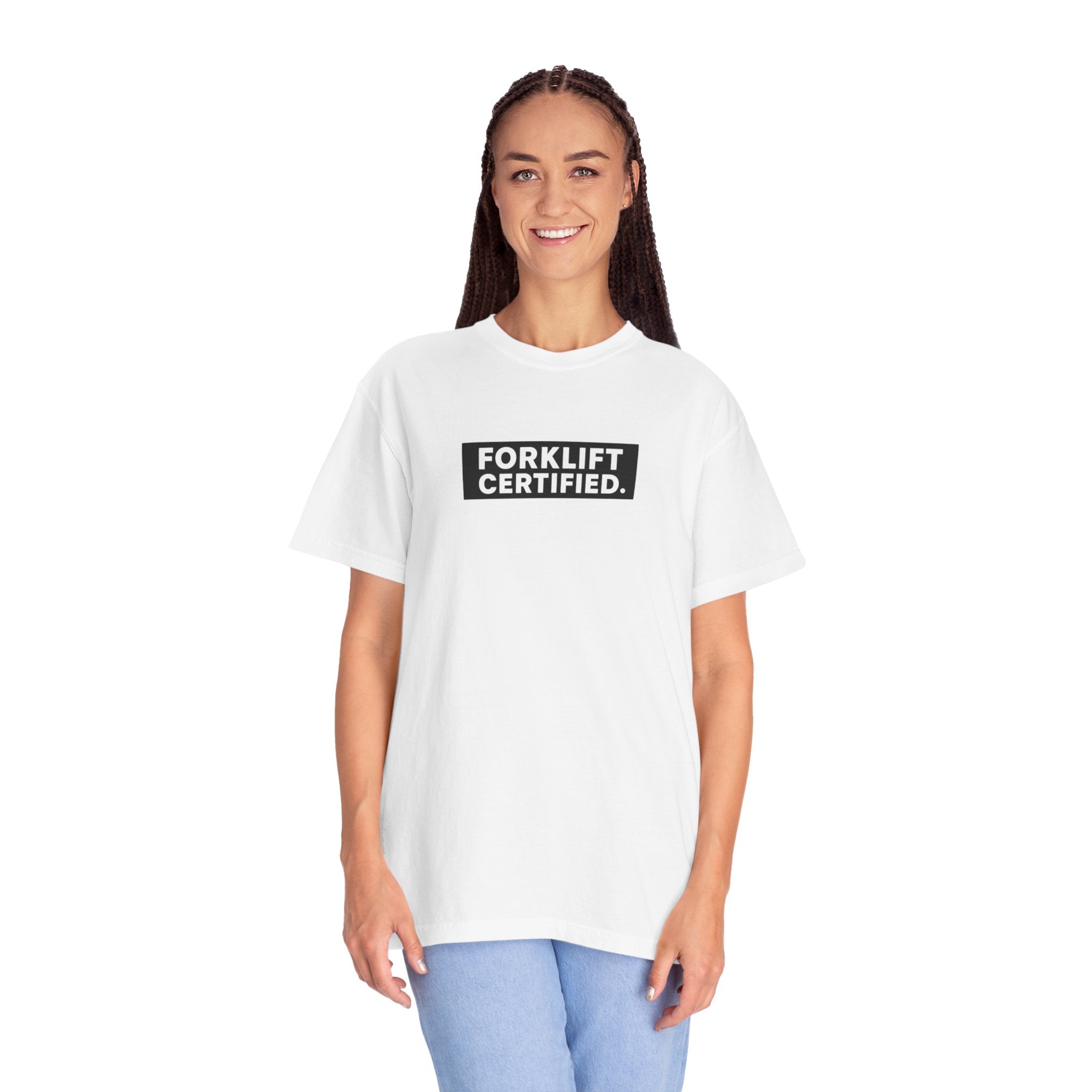 Forklift Certified T-Shirt — Industrial Workwear Tee