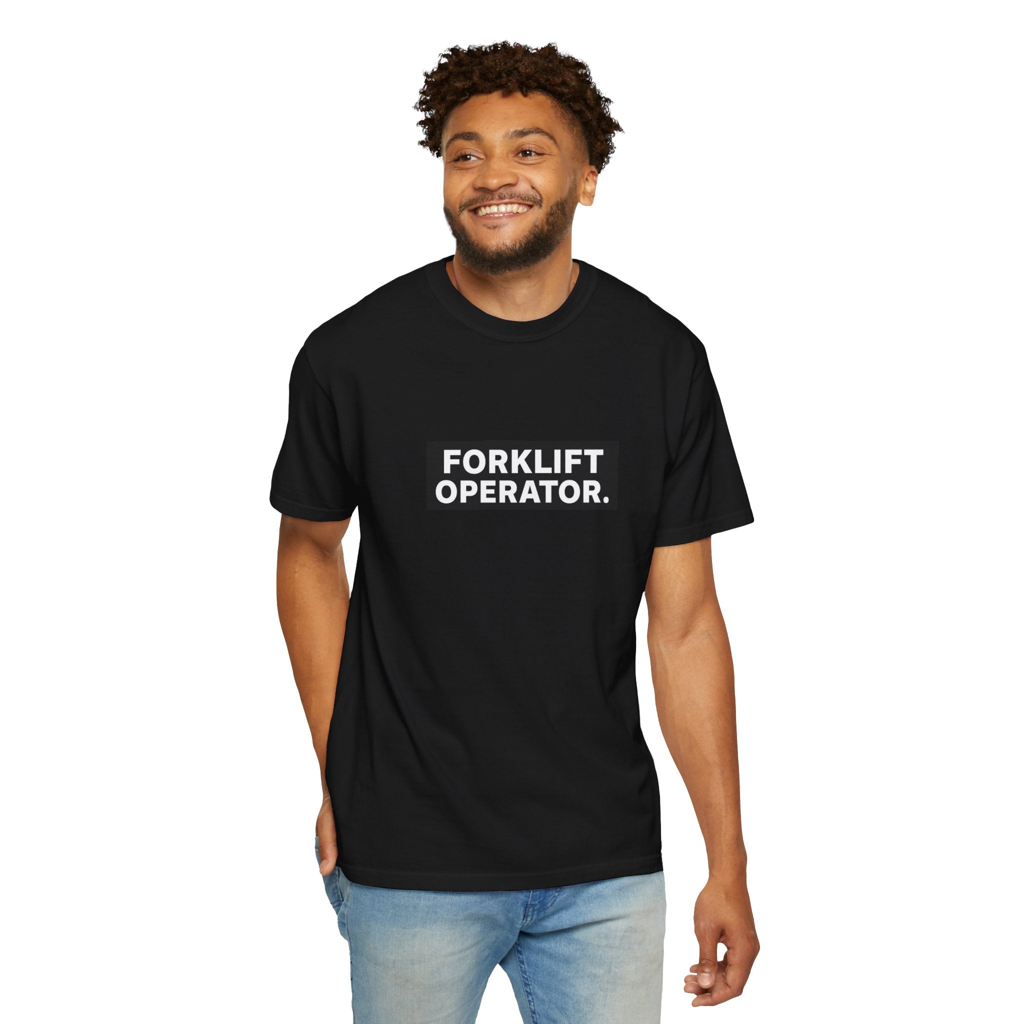 Forklift Operator T-Shirt — Industrial Workwear Tee for Warehouse & Heavy Equipment Operators