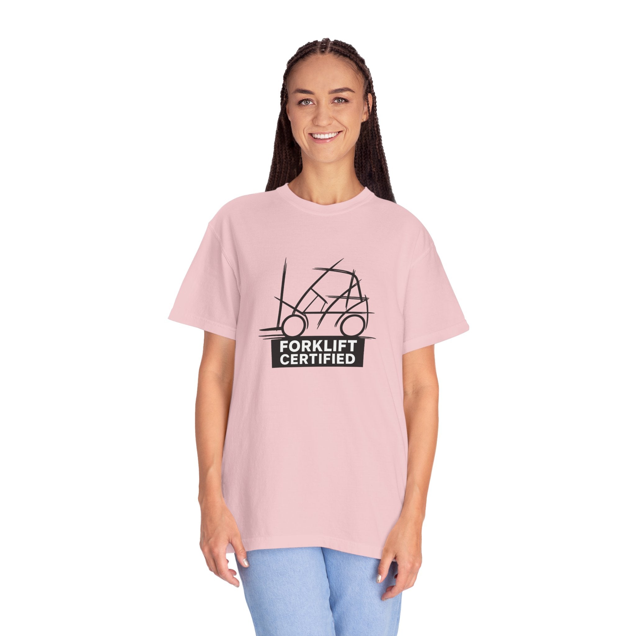 Forklift Certified T-Shirt — Industrial Worker Gift & Warehouse Humor Tee