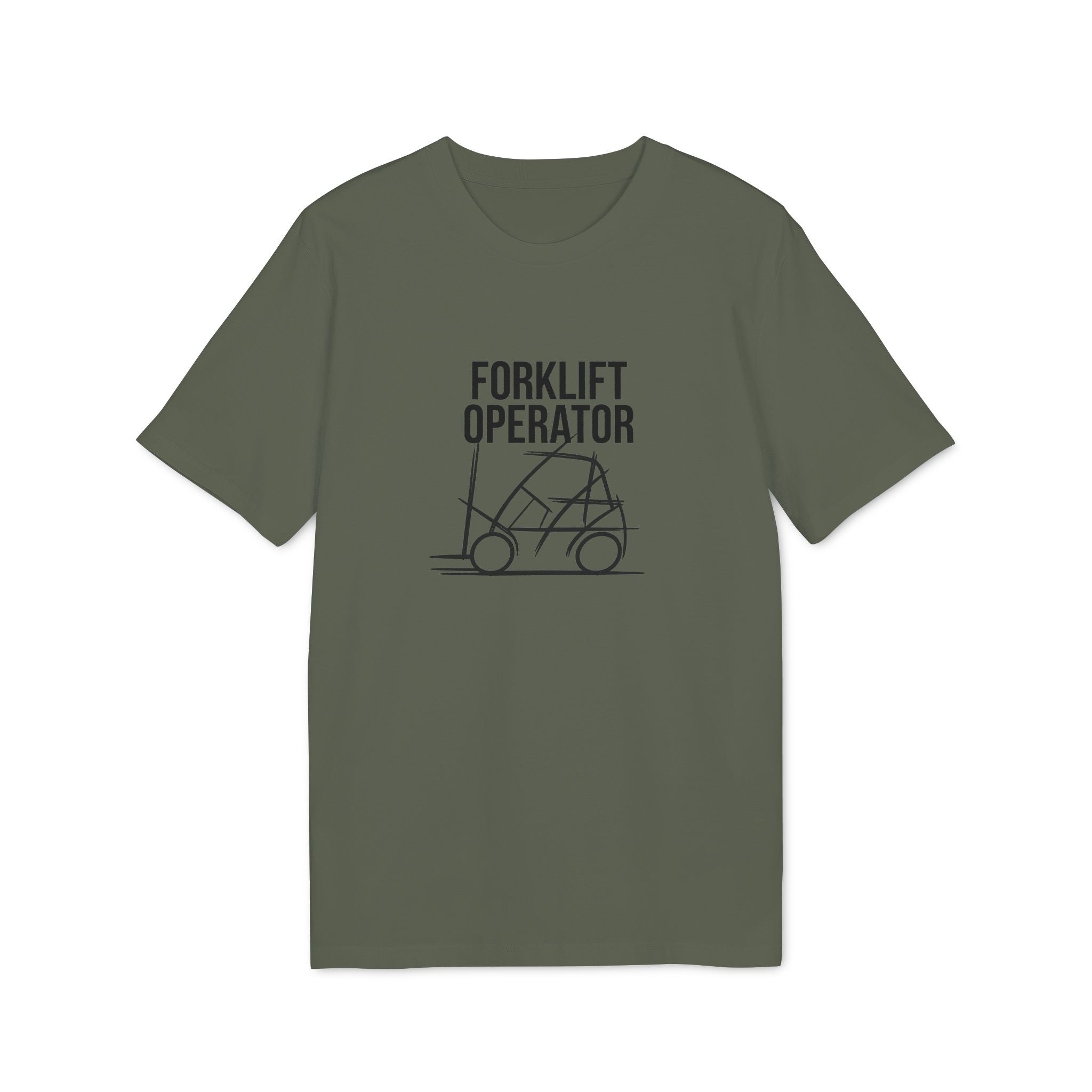 Forklift Operator T-Shirt — Industrial Work Crew Tee for Warehouse & Heavy Equipment Fans