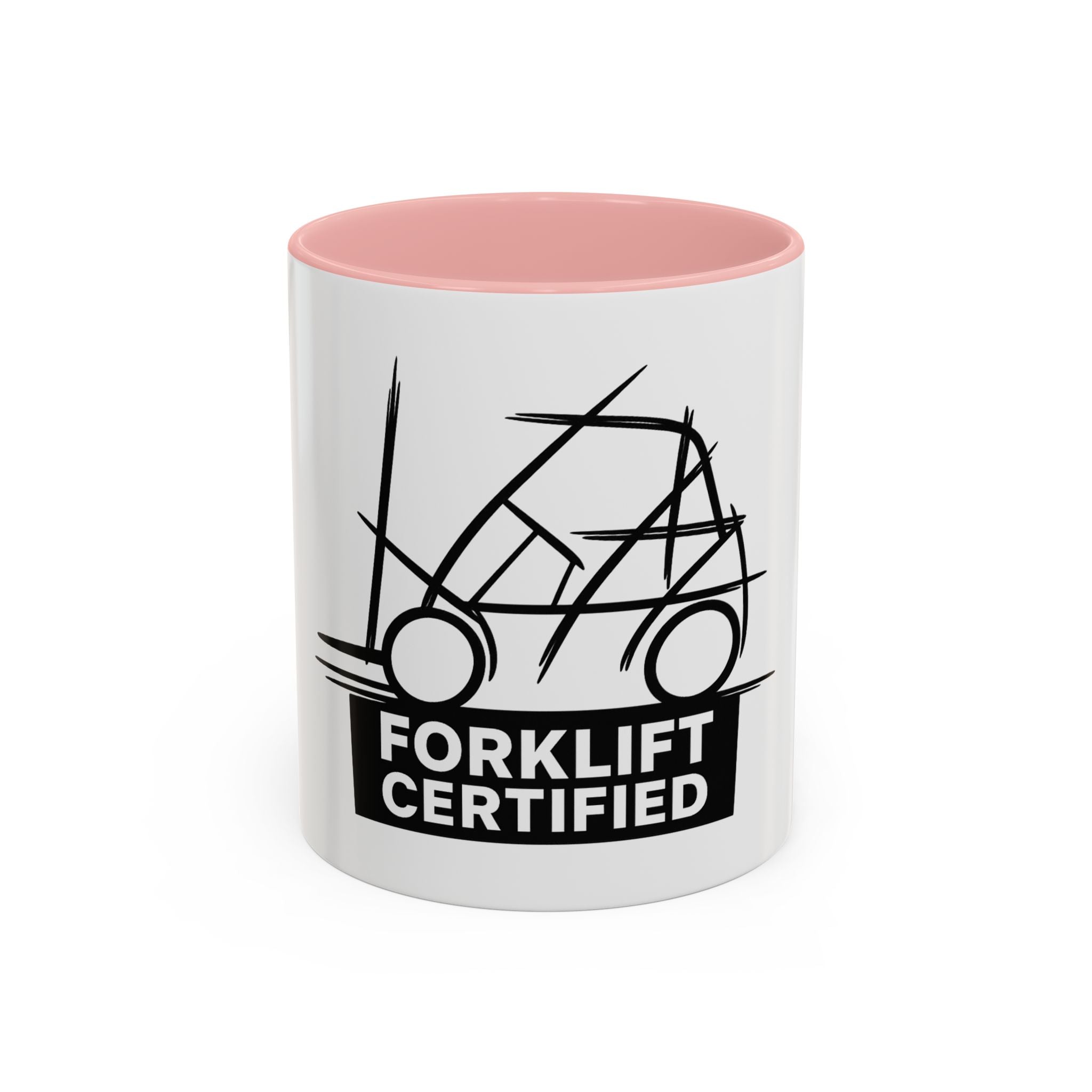 Forklift Certified Coffee Mug — Fun Industrial Gift for Forklift Operators