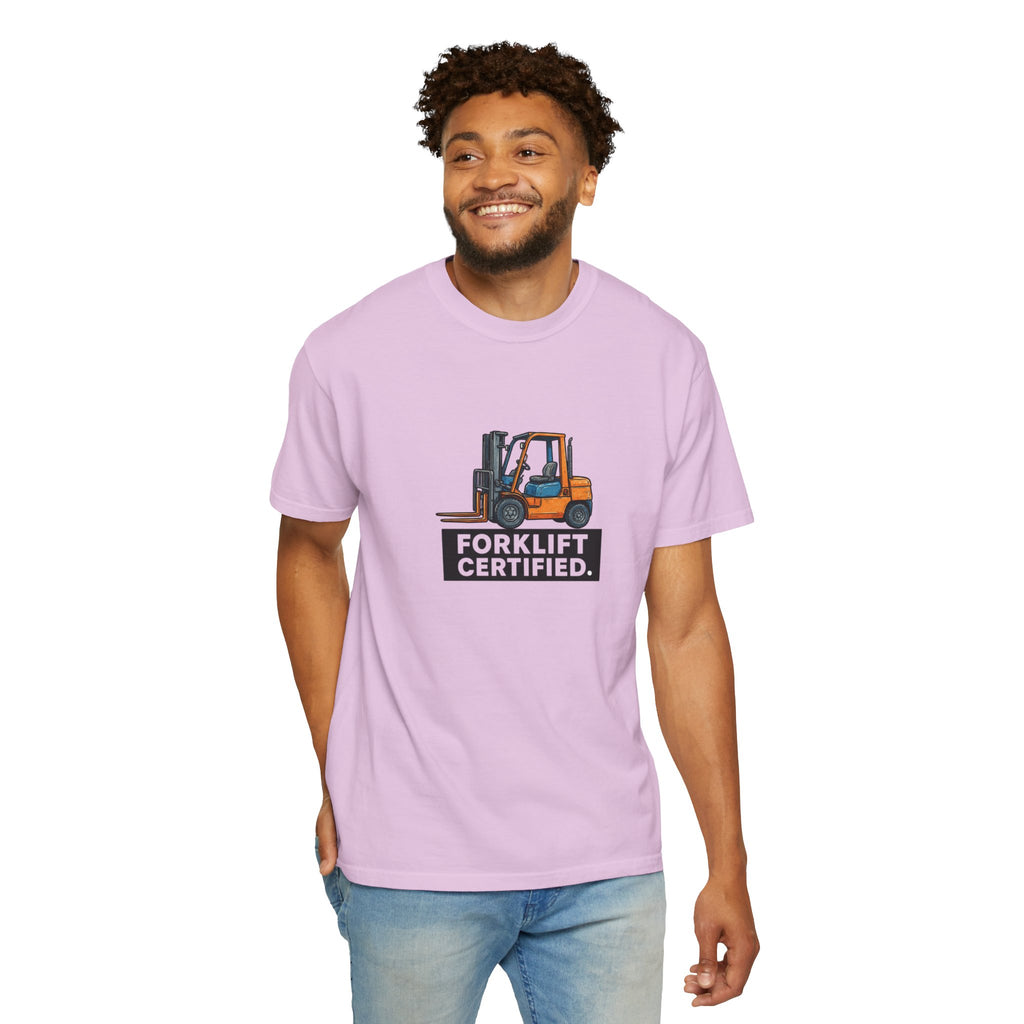 Forklift Certified T-Shirt — Forklift Operator Tee