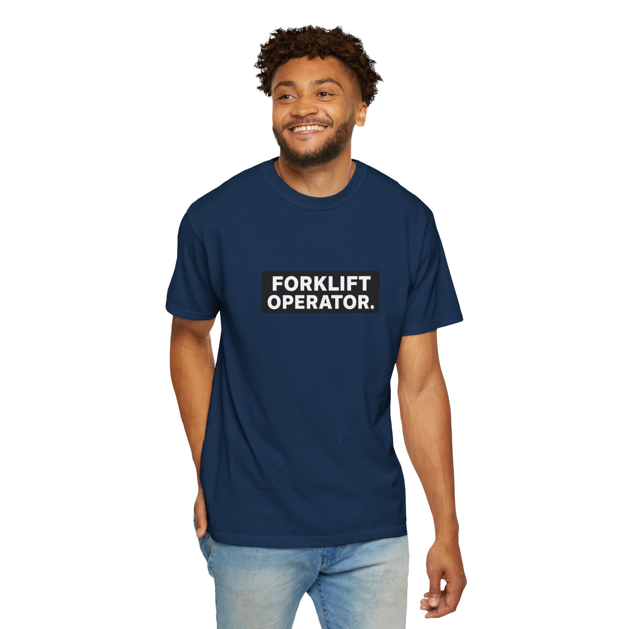 Forklift Operator T-Shirt — Industrial Workwear Tee for Warehouse & Heavy Equipment Operators