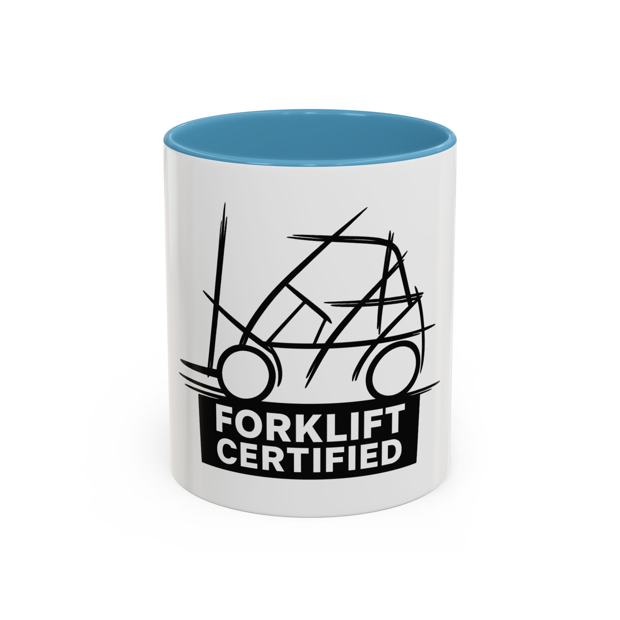 Forklift Certified Coffee Mug — Fun Industrial Gift for Forklift Operators