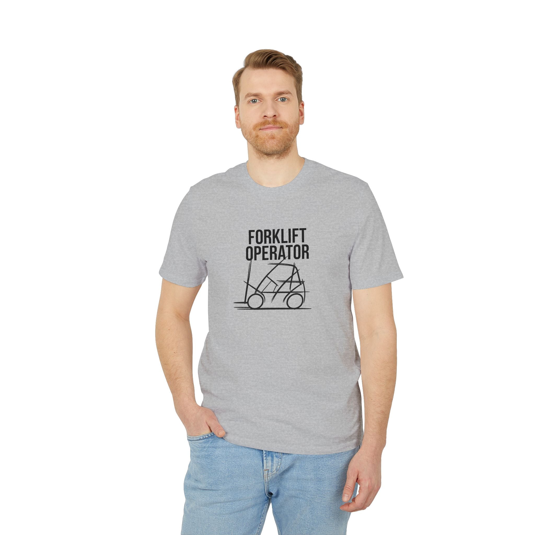 Forklift Operator T-Shirt — Industrial Work Crew Tee for Warehouse & Heavy Equipment Fans
