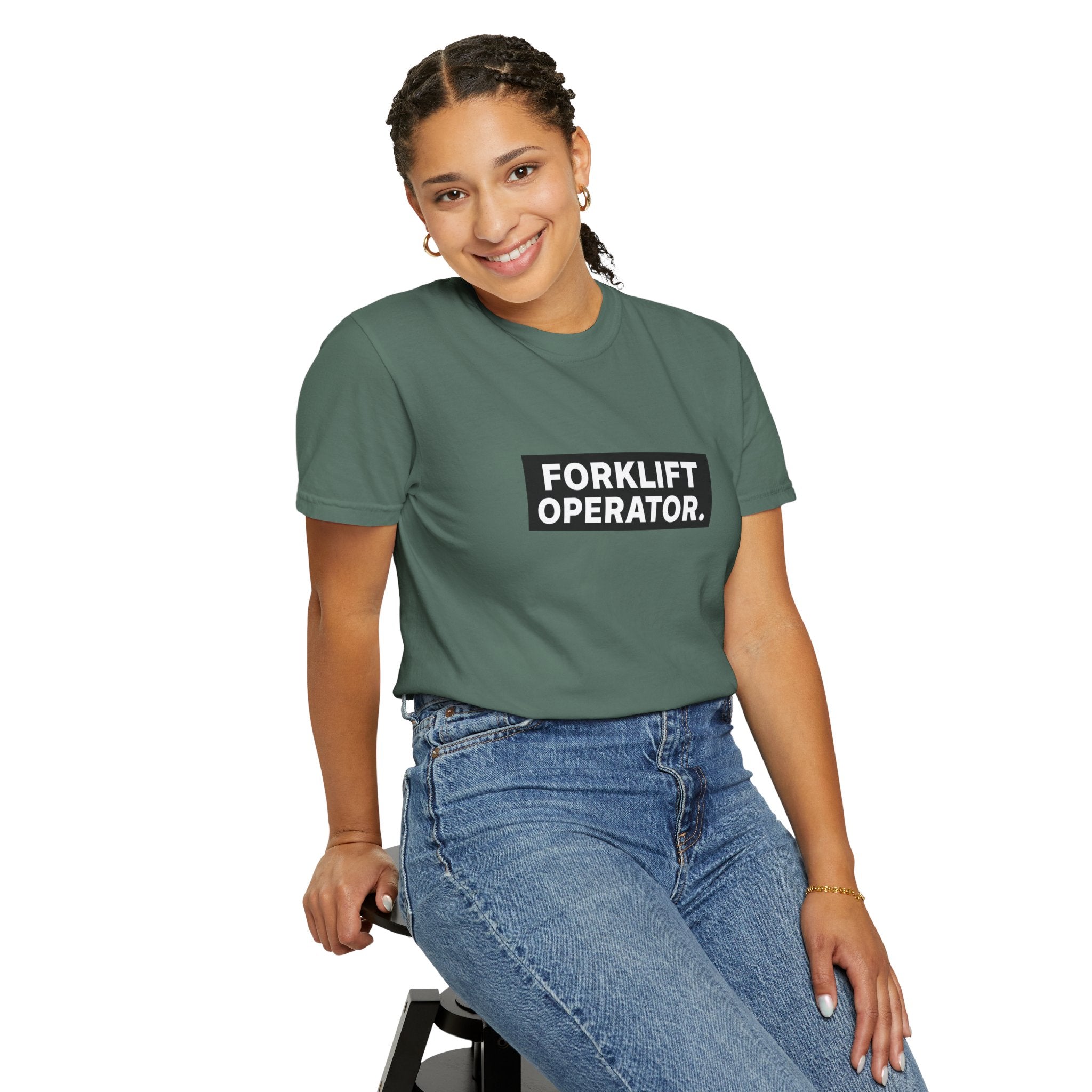 Forklift Operator T-Shirt — Industrial Workwear Tee for Warehouse & Heavy Equipment Operators
