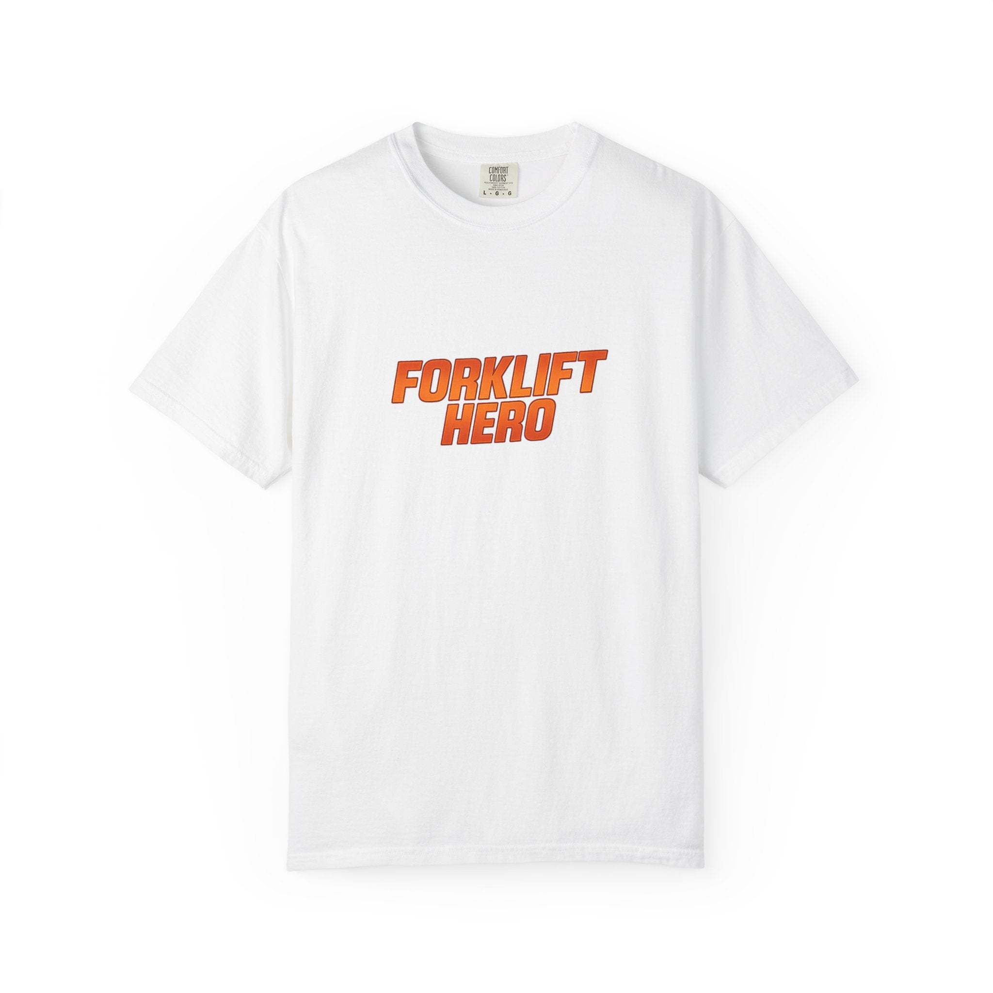 Forklift Hero T-Shirt — Vintage Workwear Tee for Warehouse & Industrial Workers