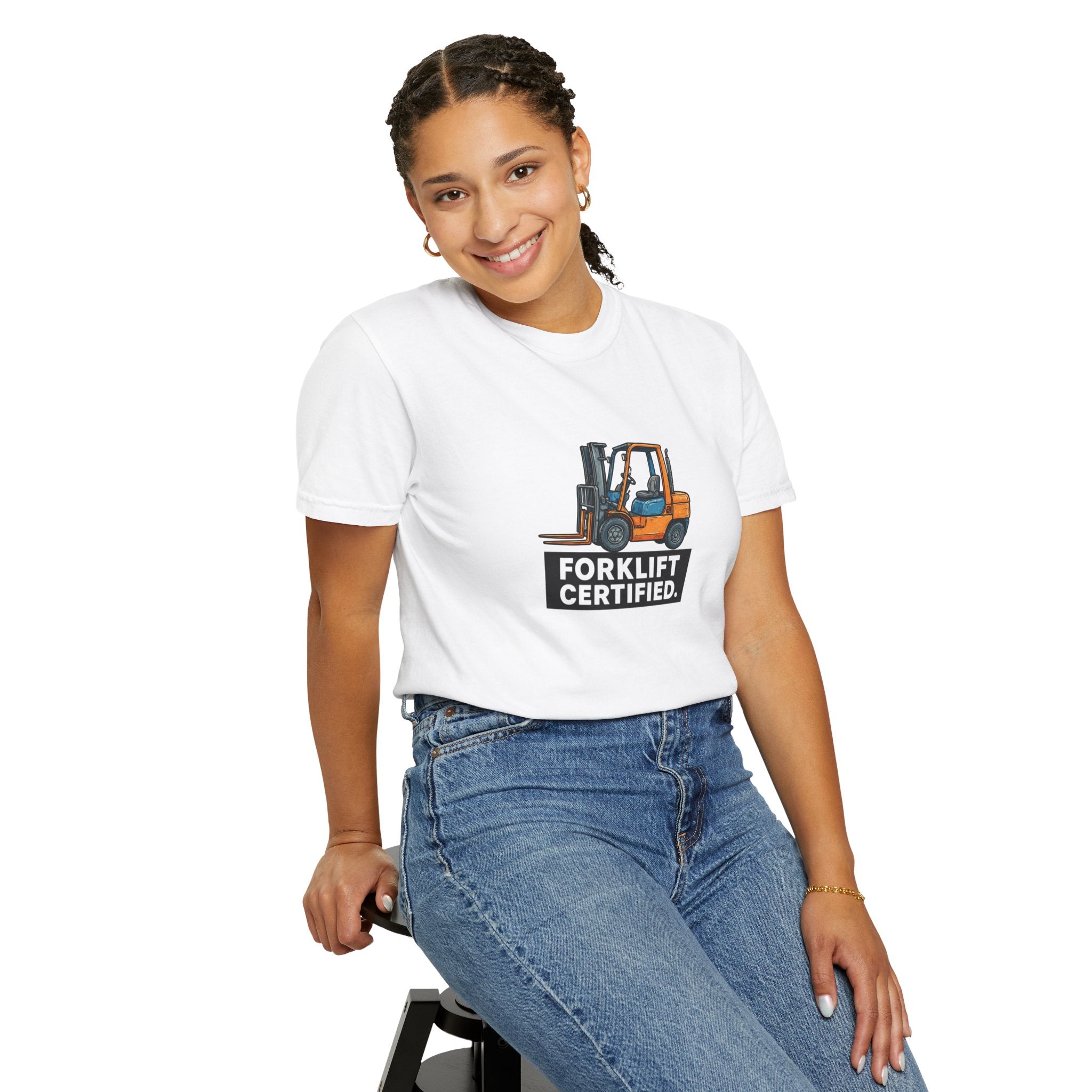 Forklift Certified T-Shirt — Forklift Operator Tee