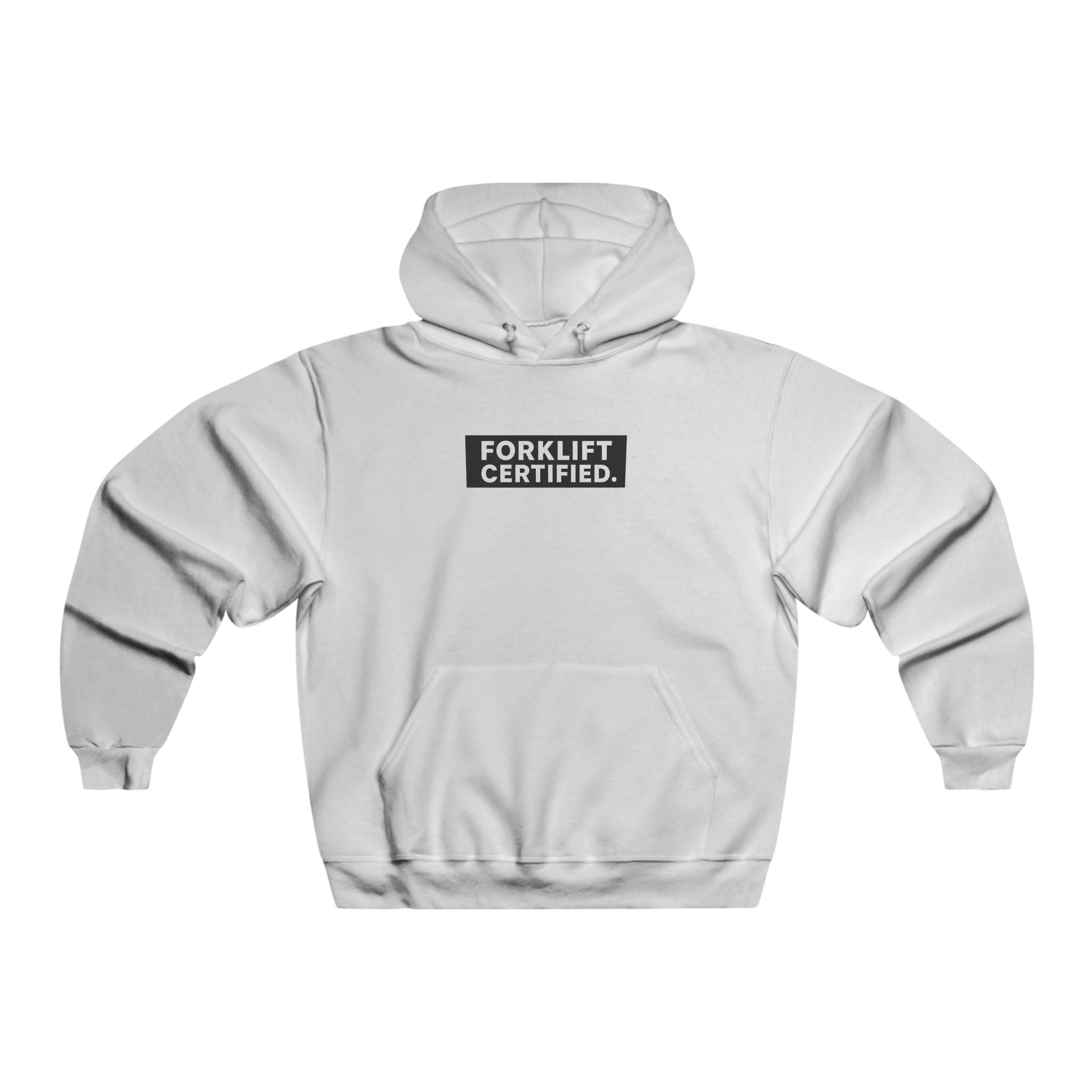 Forklift Certified Hoodie — Workwear Pullover for Warehouse & Industrial Workers