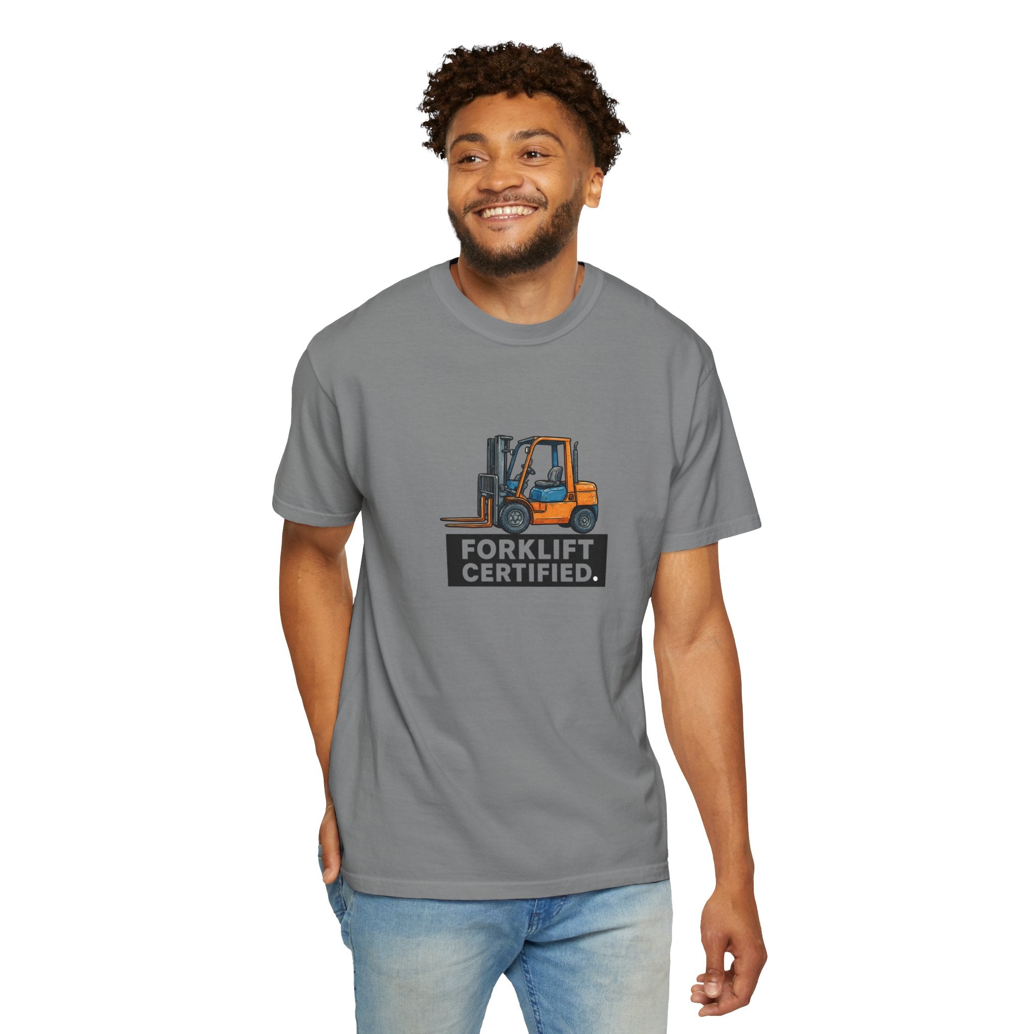 Forklift Certified T-Shirt — Forklift Operator Tee
