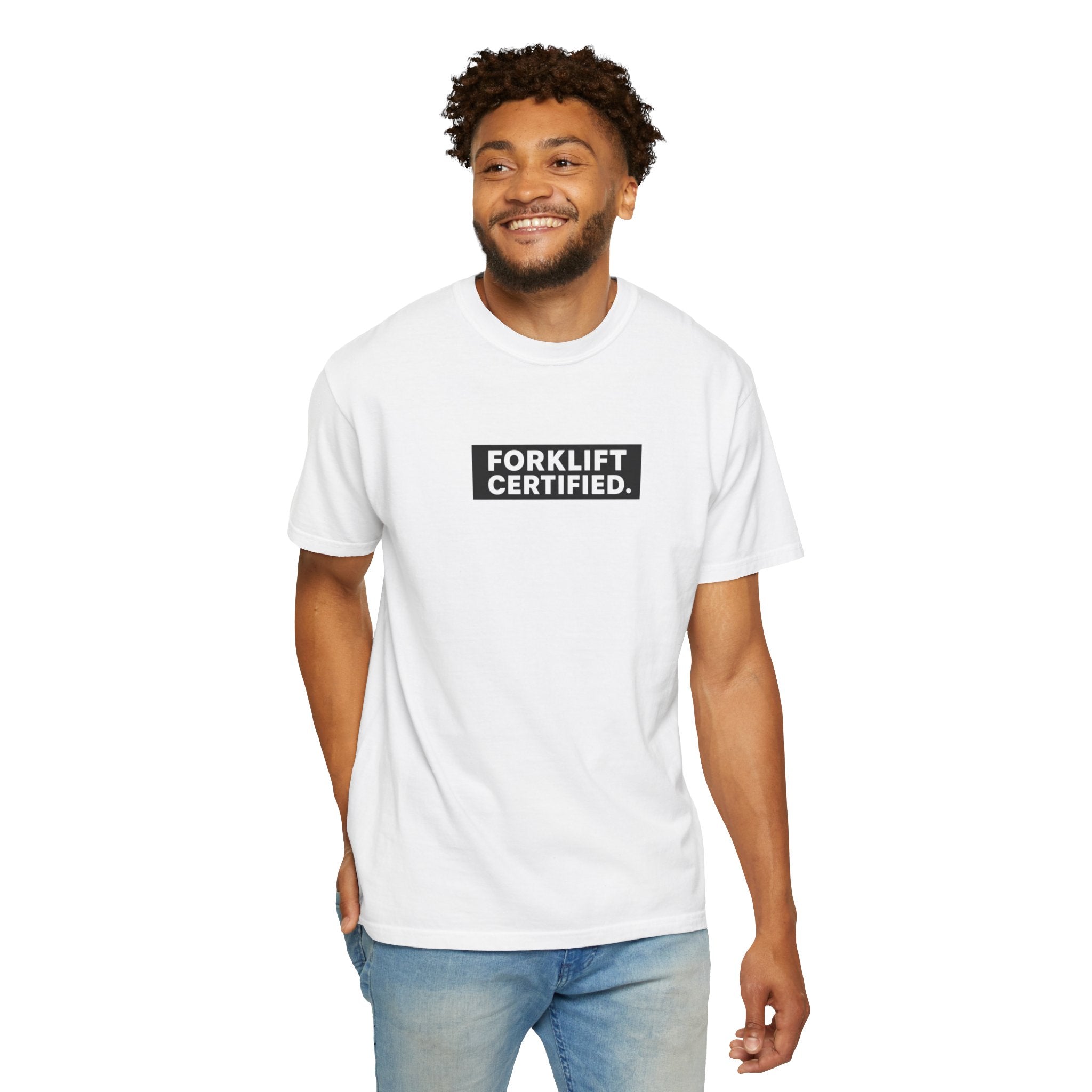 Forklift Certified T-Shirt — Industrial Workwear Tee