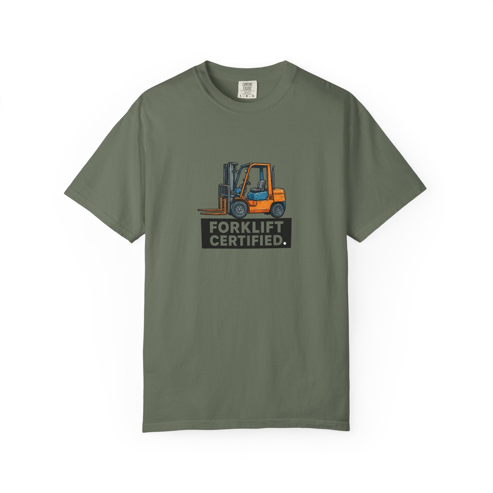 Forklift Certified T-Shirt — Forklift Operator Tee