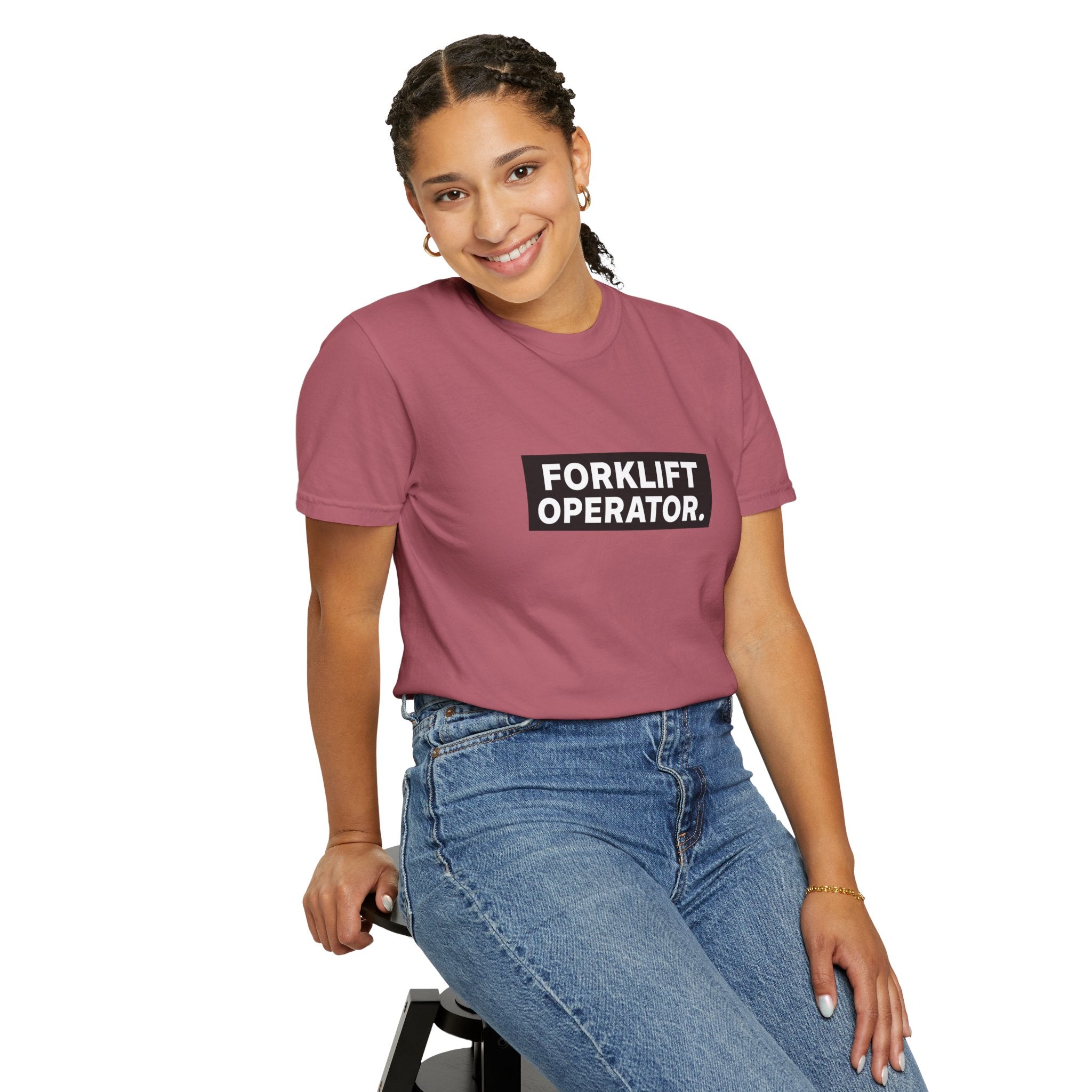 Forklift Operator T-Shirt — Industrial Workwear Tee for Warehouse & Heavy Equipment Operators