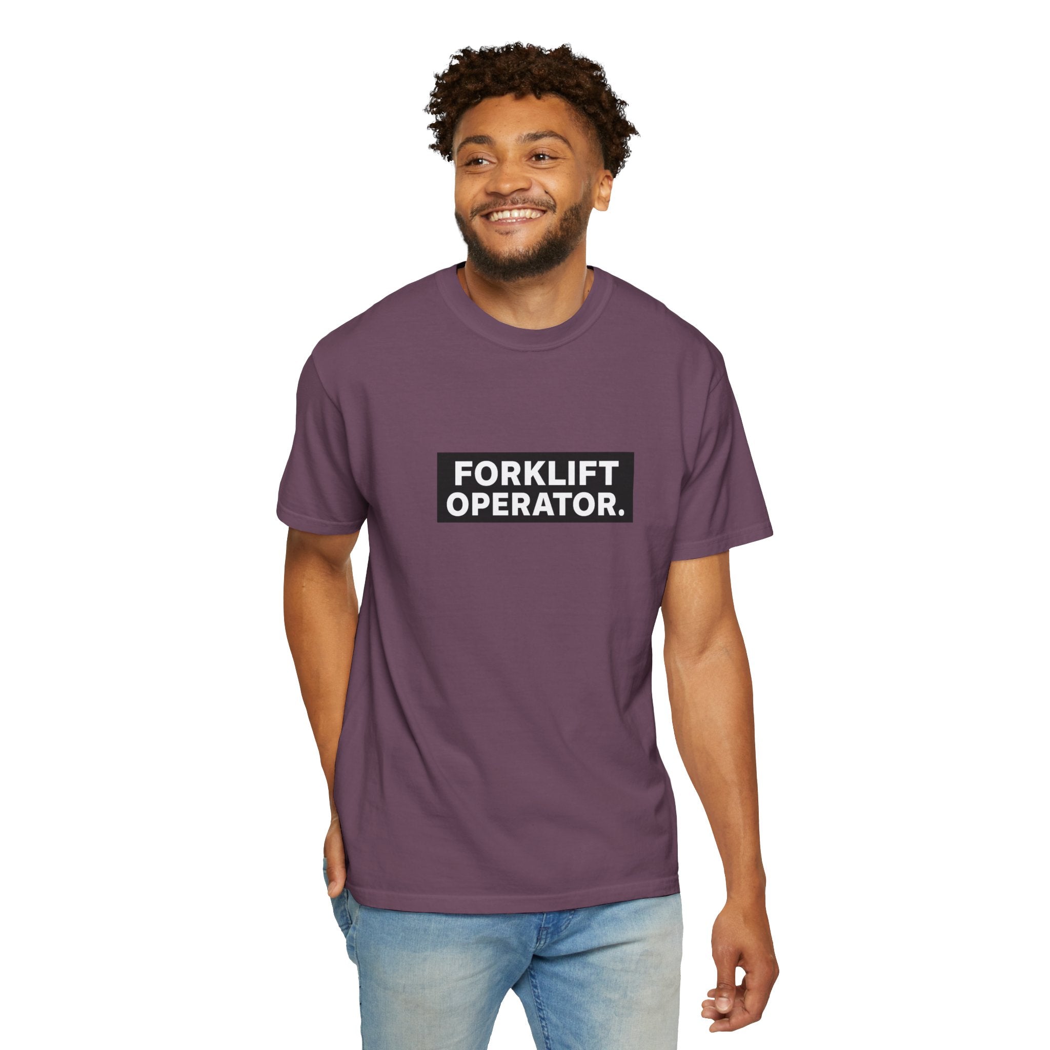 Forklift Operator T-Shirt — Industrial Workwear Tee for Warehouse & Heavy Equipment Operators