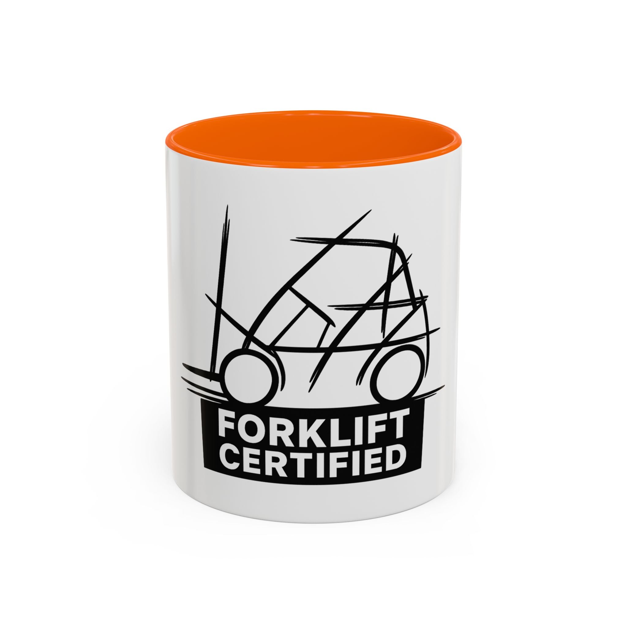 Forklift Certified Coffee Mug — Fun Industrial Gift for Forklift Operators