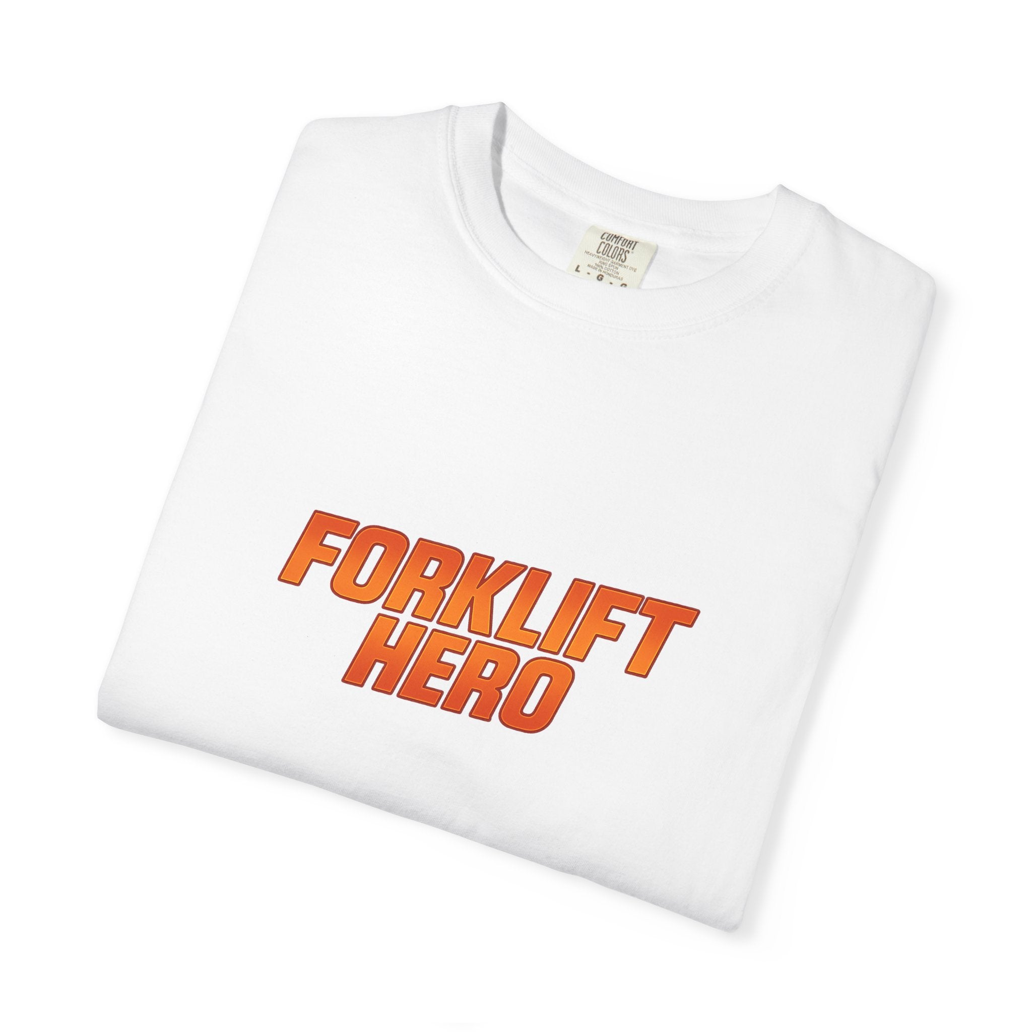 Forklift Hero T-Shirt — Vintage Workwear Tee for Warehouse & Industrial Workers