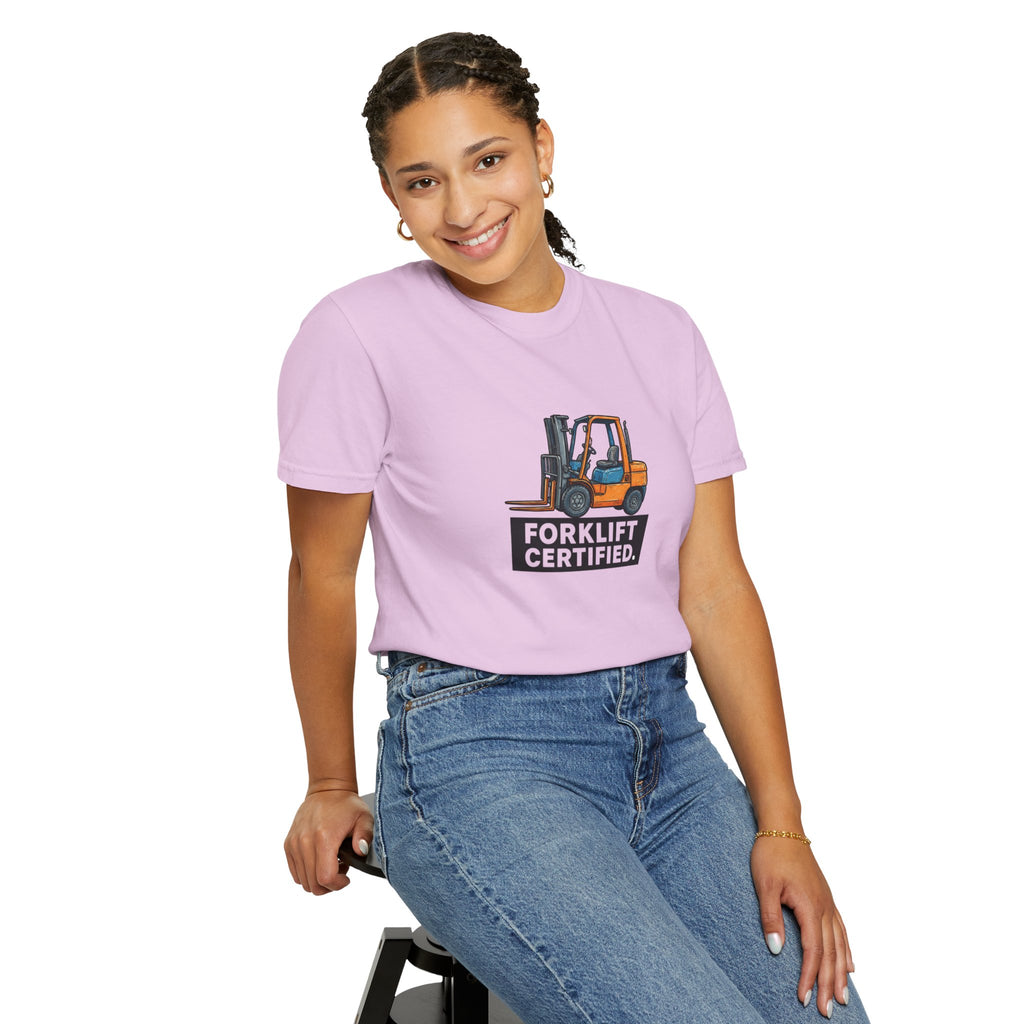 Forklift Certified T-Shirt — Forklift Operator Tee