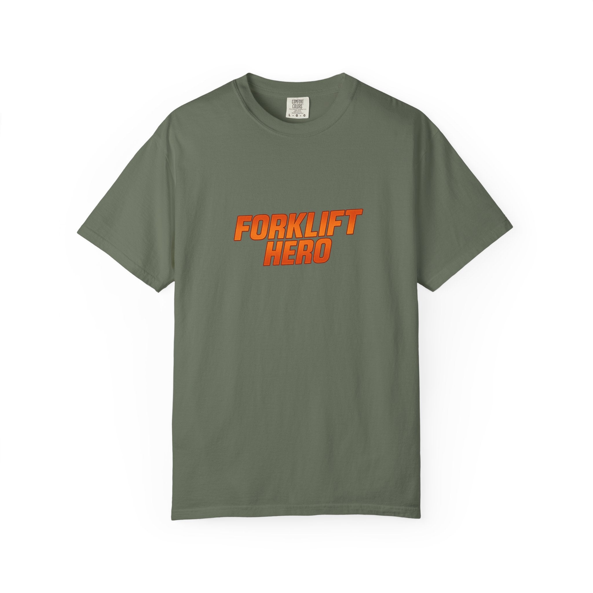 Forklift Hero T-Shirt — Vintage Workwear Tee for Warehouse & Industrial Workers
