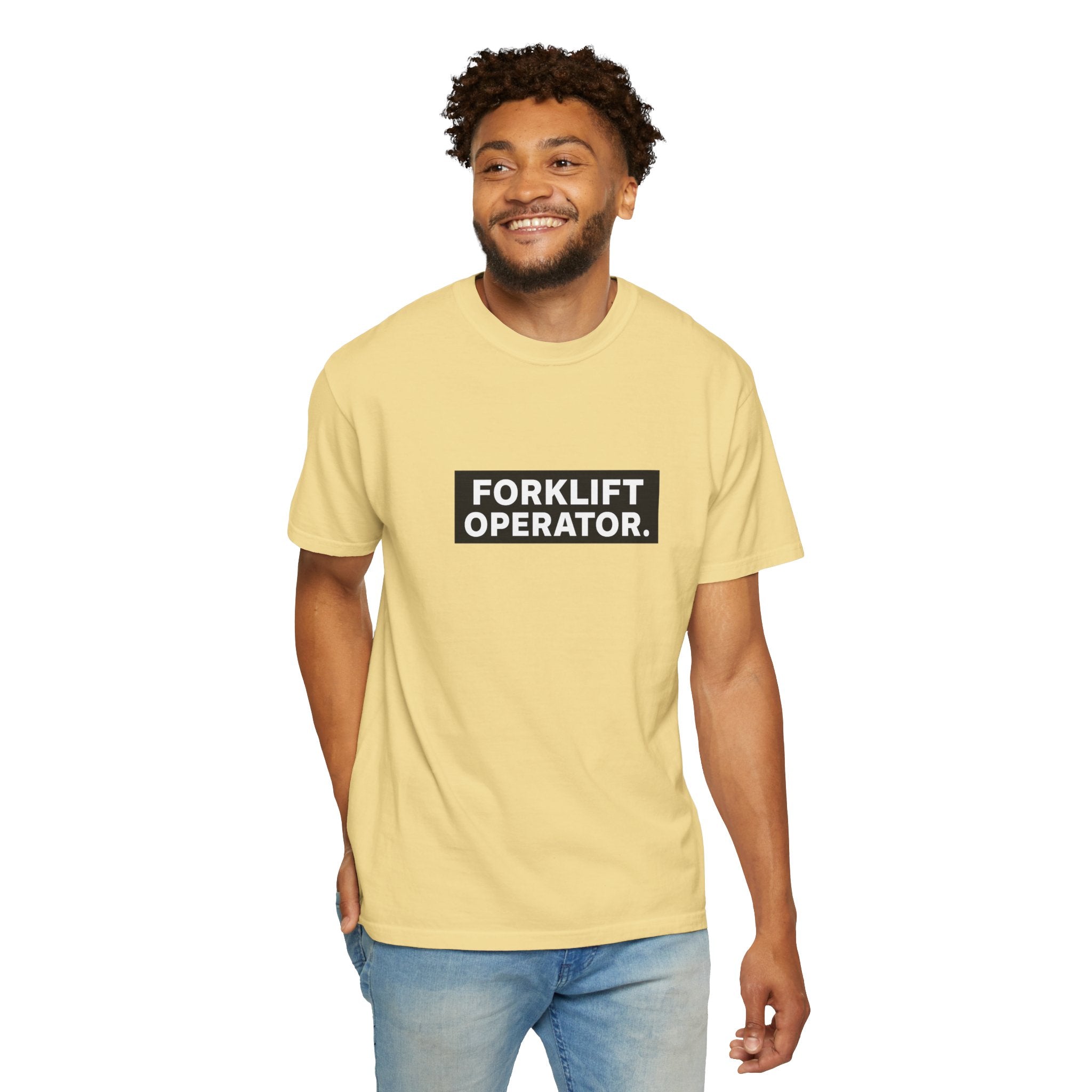 Forklift Operator T-Shirt — Industrial Workwear Tee for Warehouse & Heavy Equipment Operators