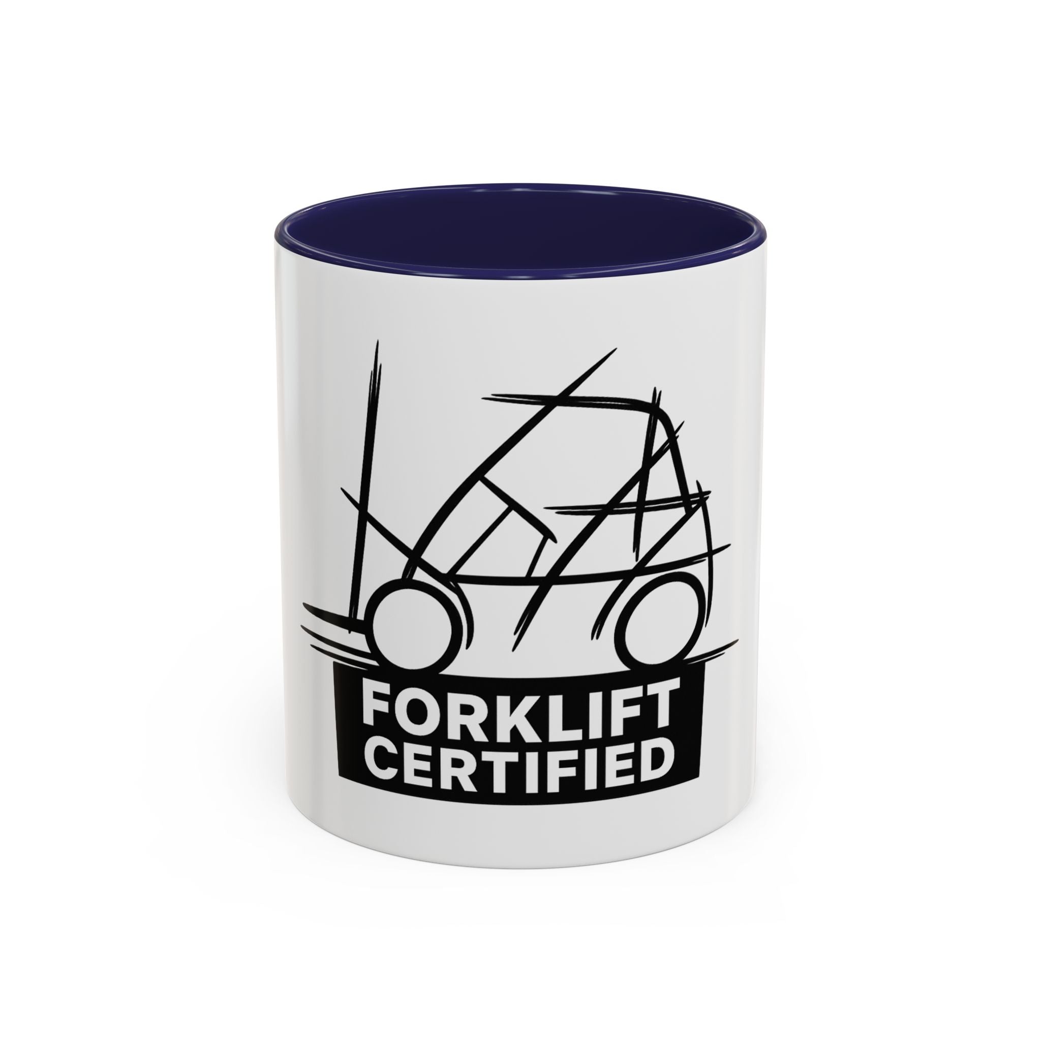 Forklift Certified Coffee Mug — Fun Industrial Gift for Forklift Operators