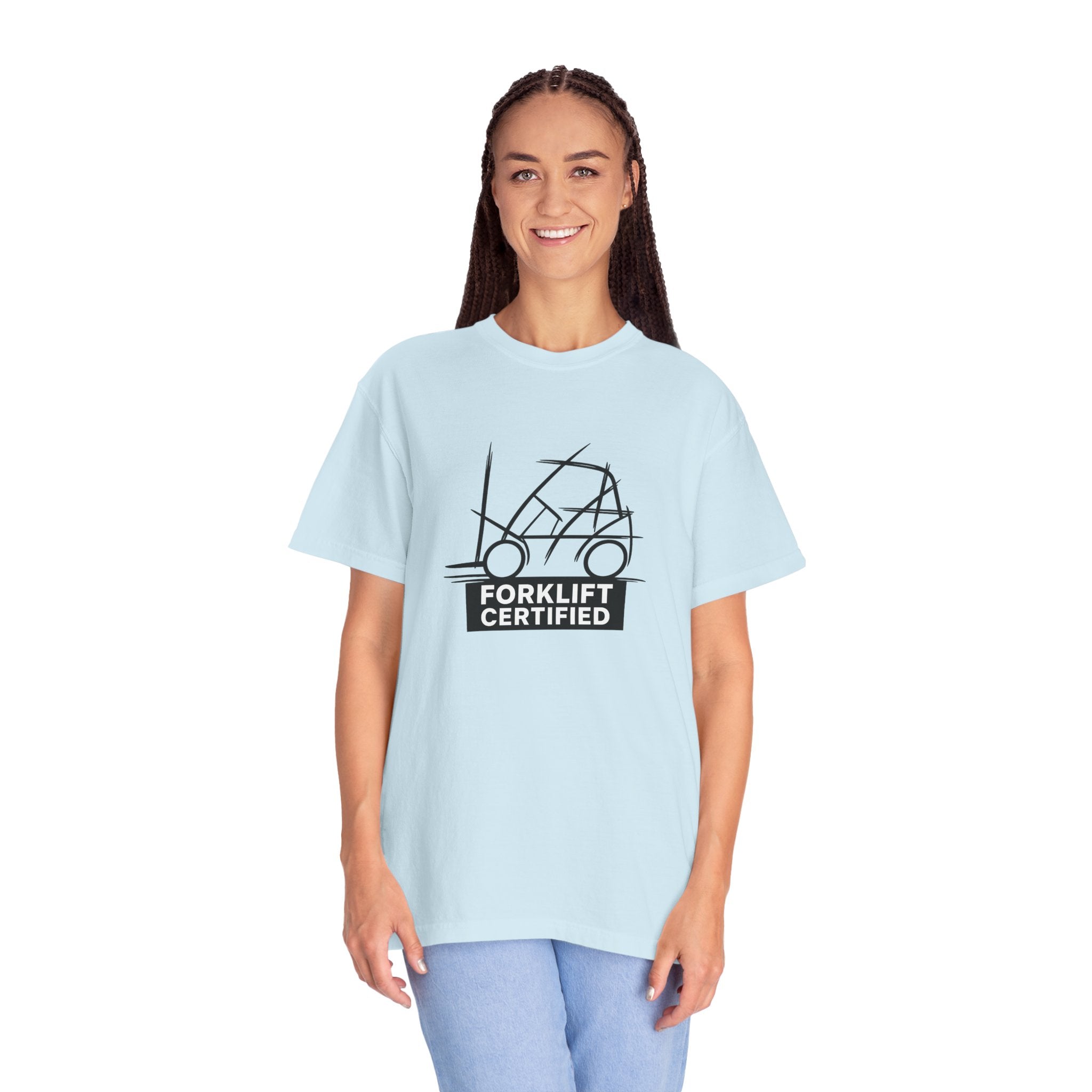 Forklift Certified T-Shirt — Industrial Worker Gift & Warehouse Humor Tee
