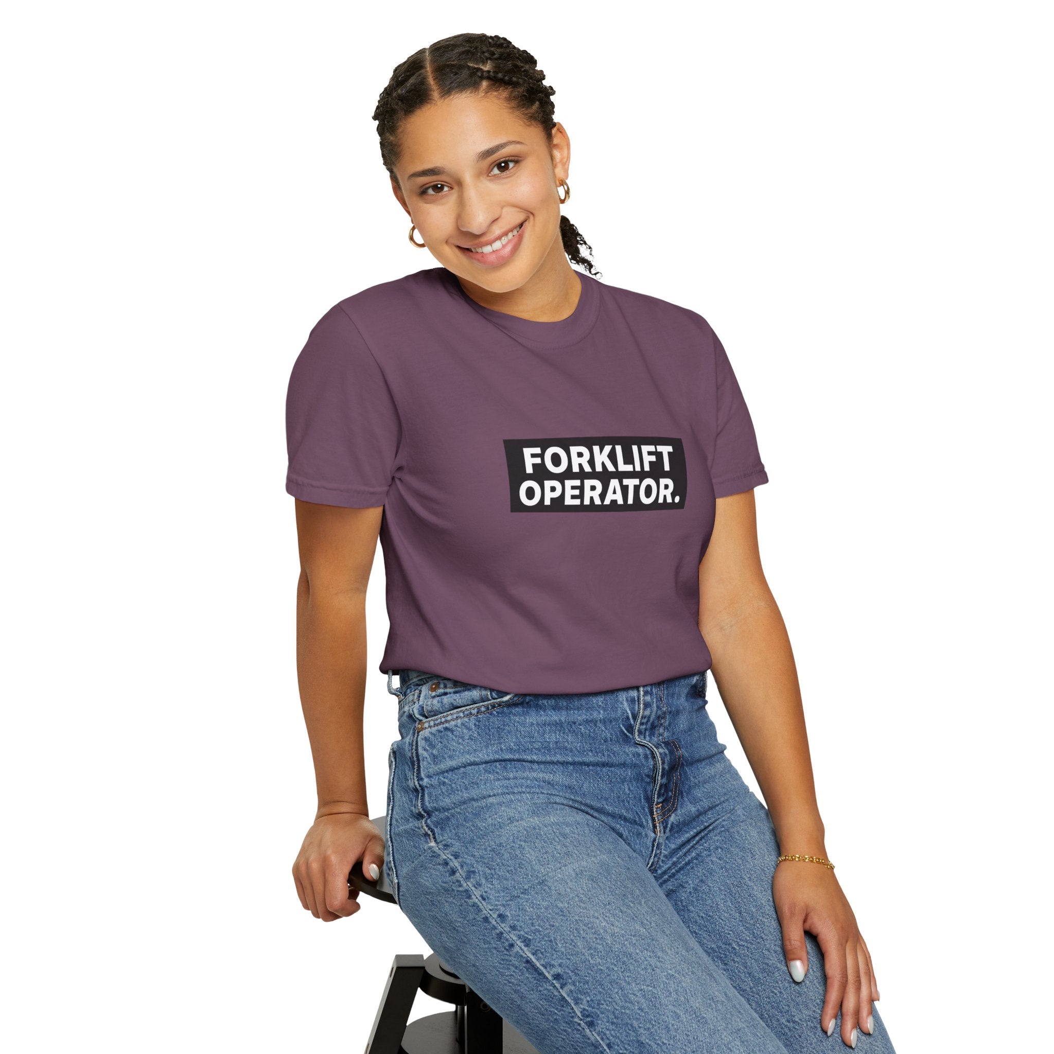 Forklift Operator T-Shirt — Industrial Workwear Tee for Warehouse & Heavy Equipment Operators