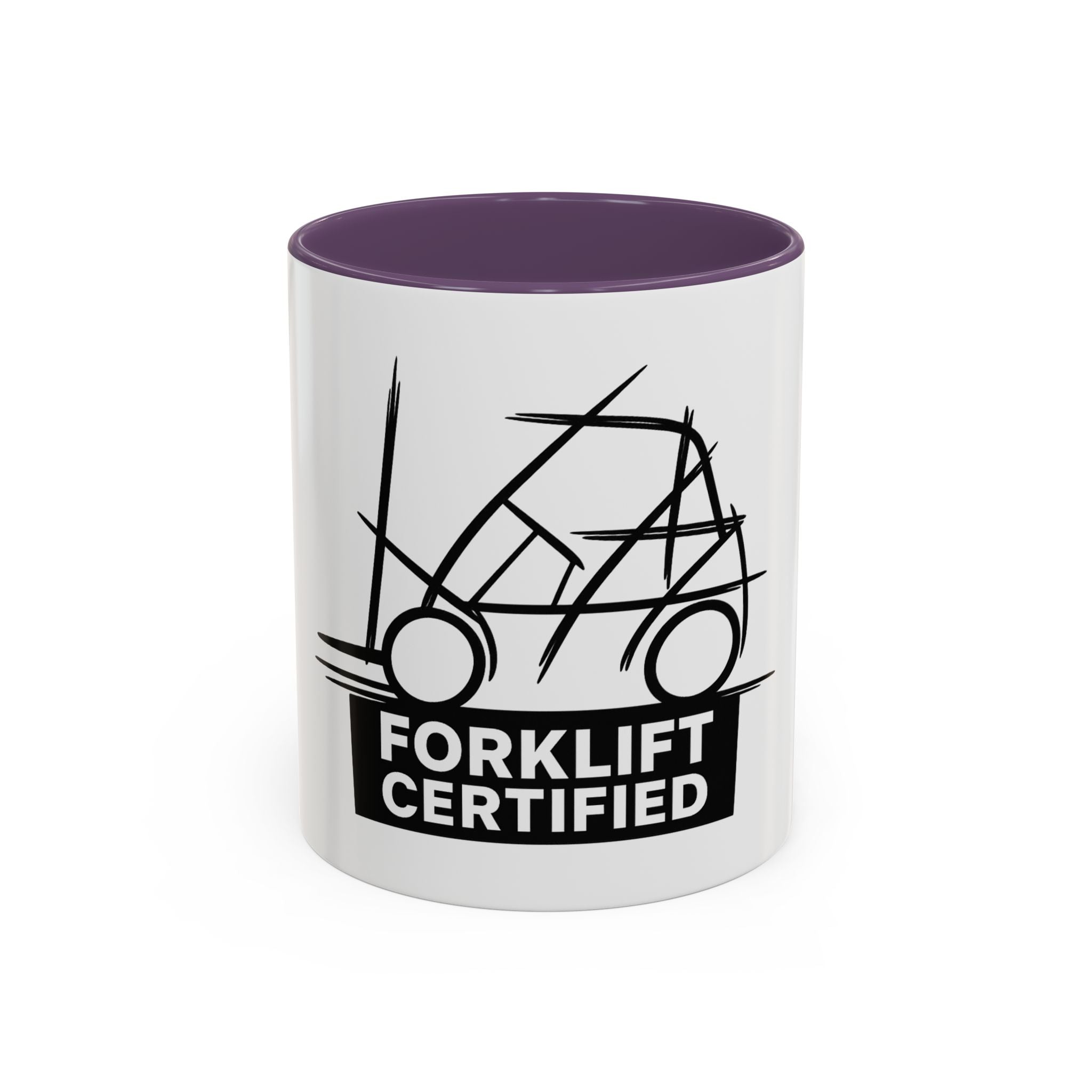 Forklift Certified Coffee Mug — Fun Industrial Gift for Forklift Operators