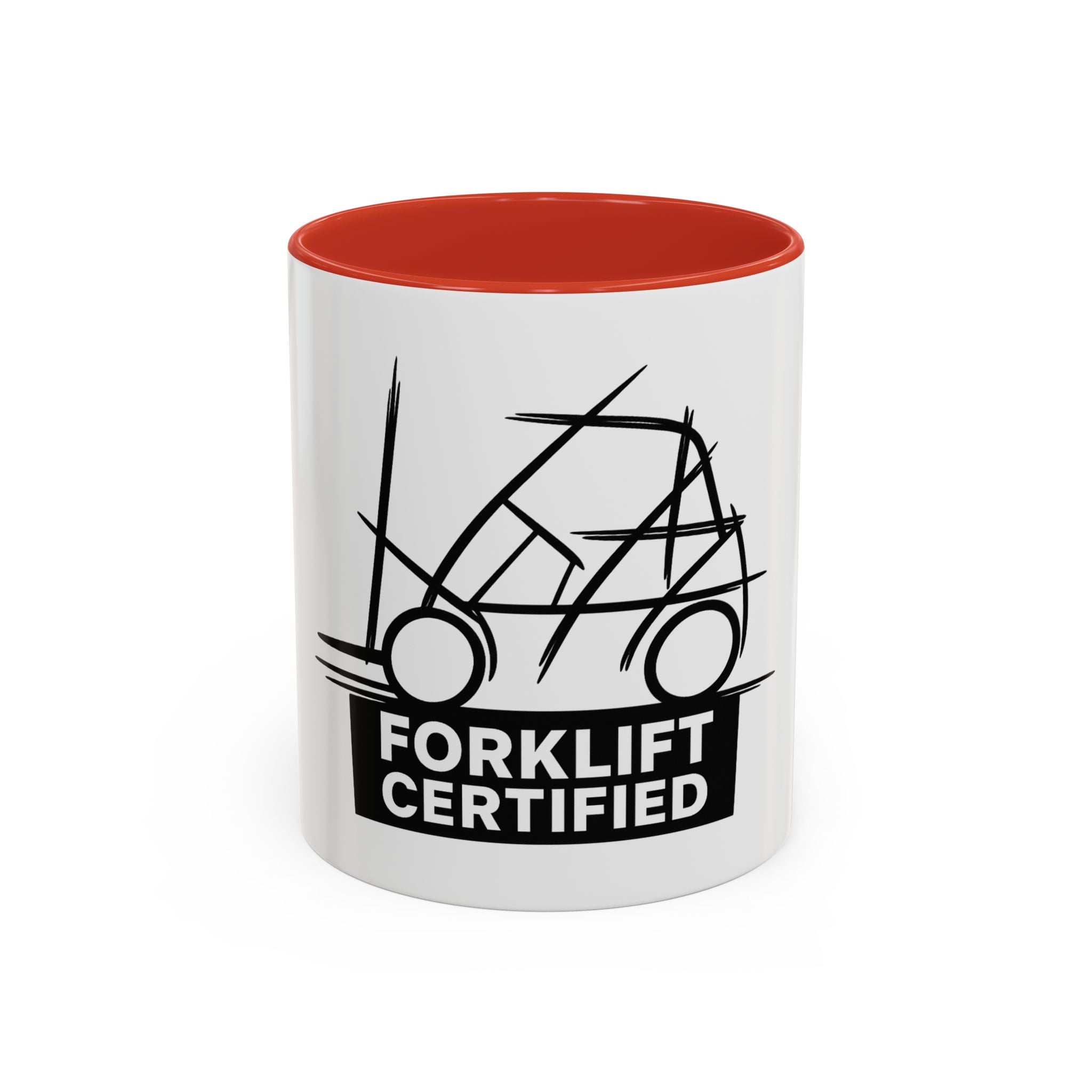 Forklift Certified Coffee Mug — Fun Industrial Gift for Forklift Operators